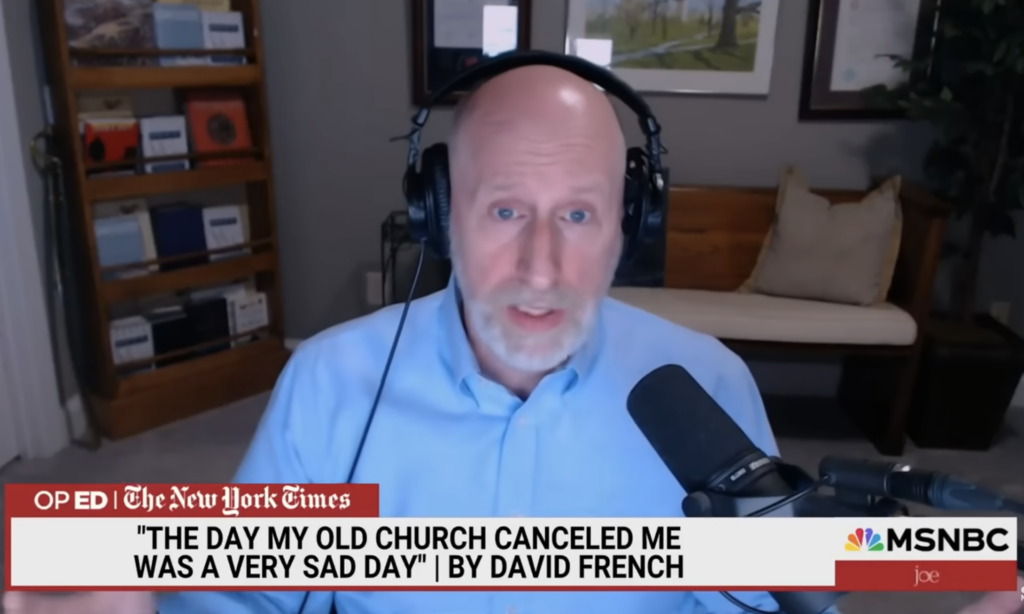 David French Continues to Target Former Allies