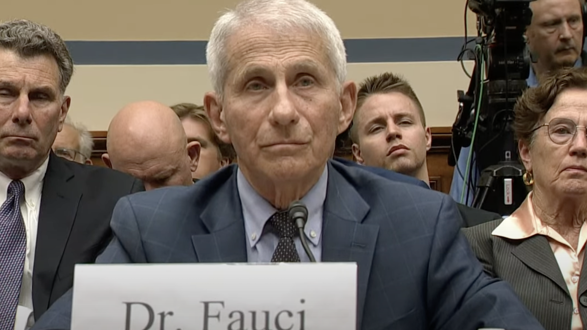 Anthony Fauci is testifying.