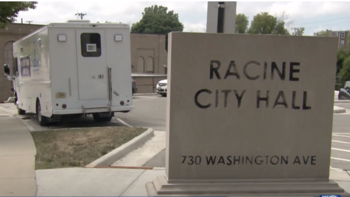 Racine, Wis. mobile voting unit, at the center of a Wisconsin Supreme Court elections law ruling.