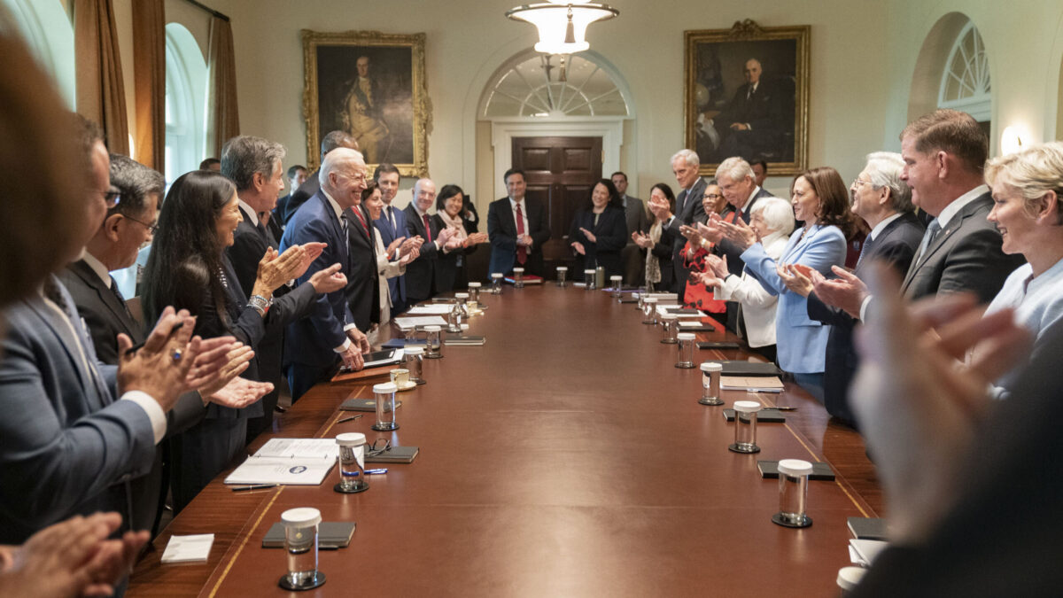 Biden cabinet meeting