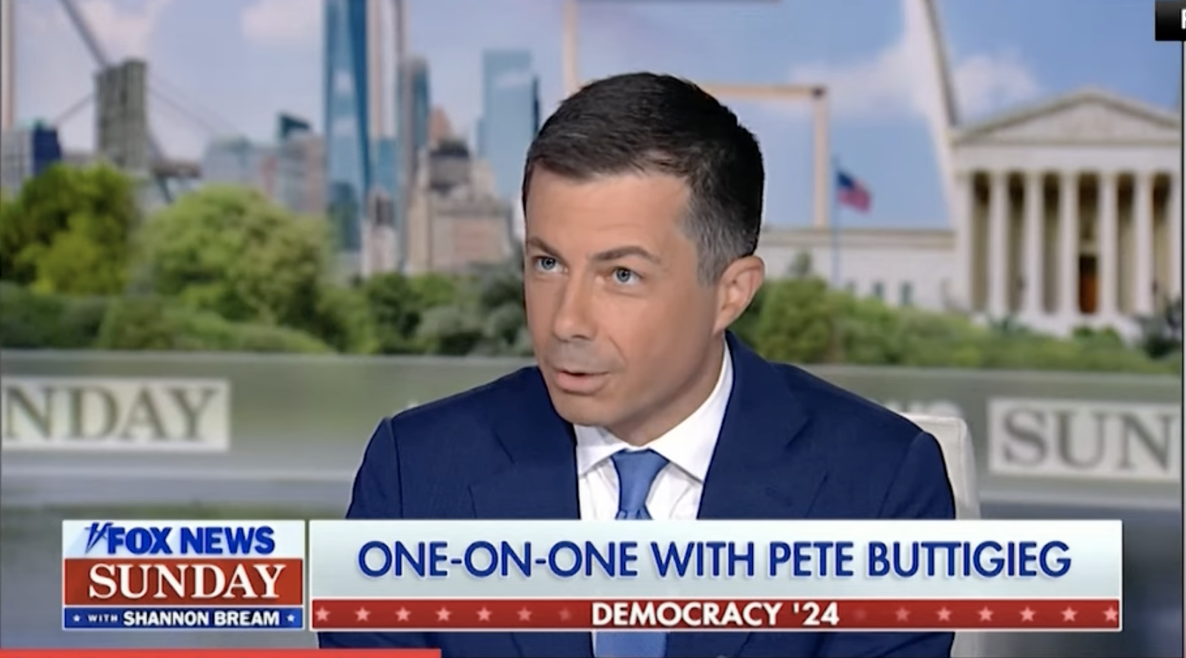 Pete Buttigieg Is Obviously Lying About Crime Under Biden