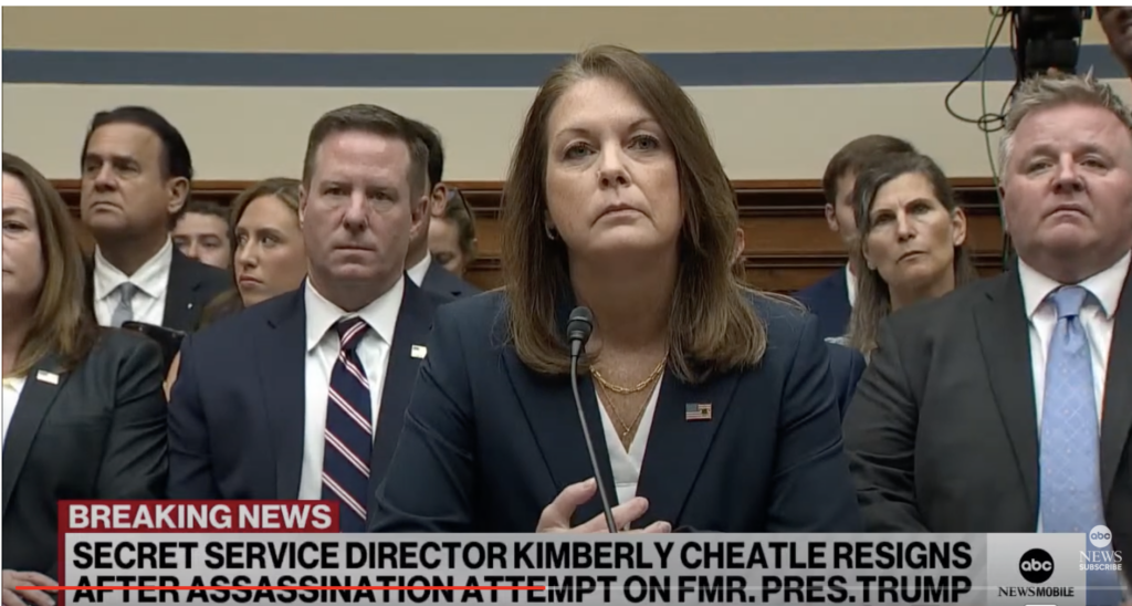 Secret Service Director Kimberly Cheatle Resigns In Disgrace