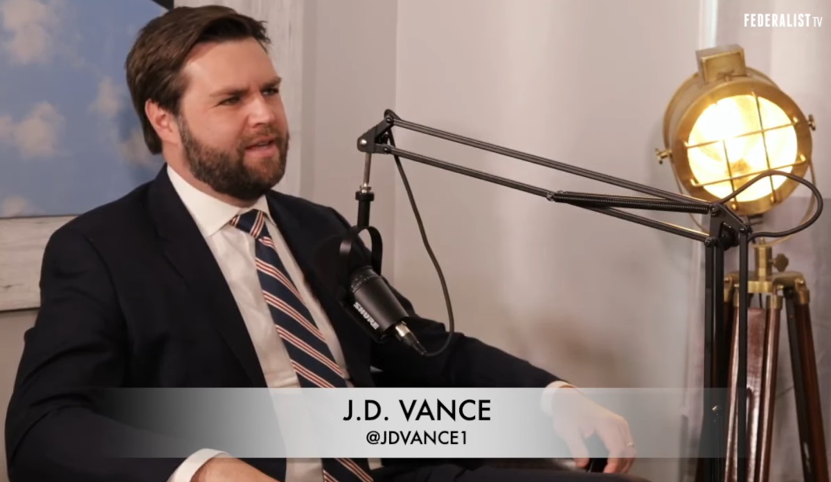 Harris Shares Old Federalist Podcast Clip To Claim Vance Supports Project That Didn’t Exist Yet