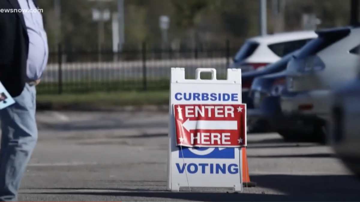 voting sign