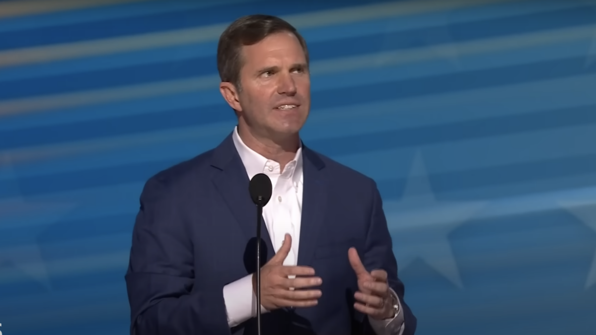 Kentucky Gov. Andy Beshear at the 2024 DNC