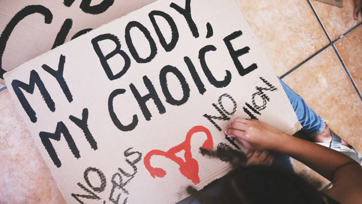 my body, my choice sign