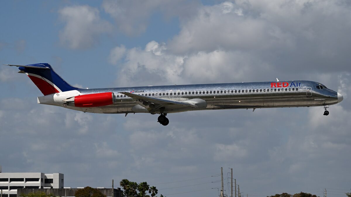 plane at Miami airport