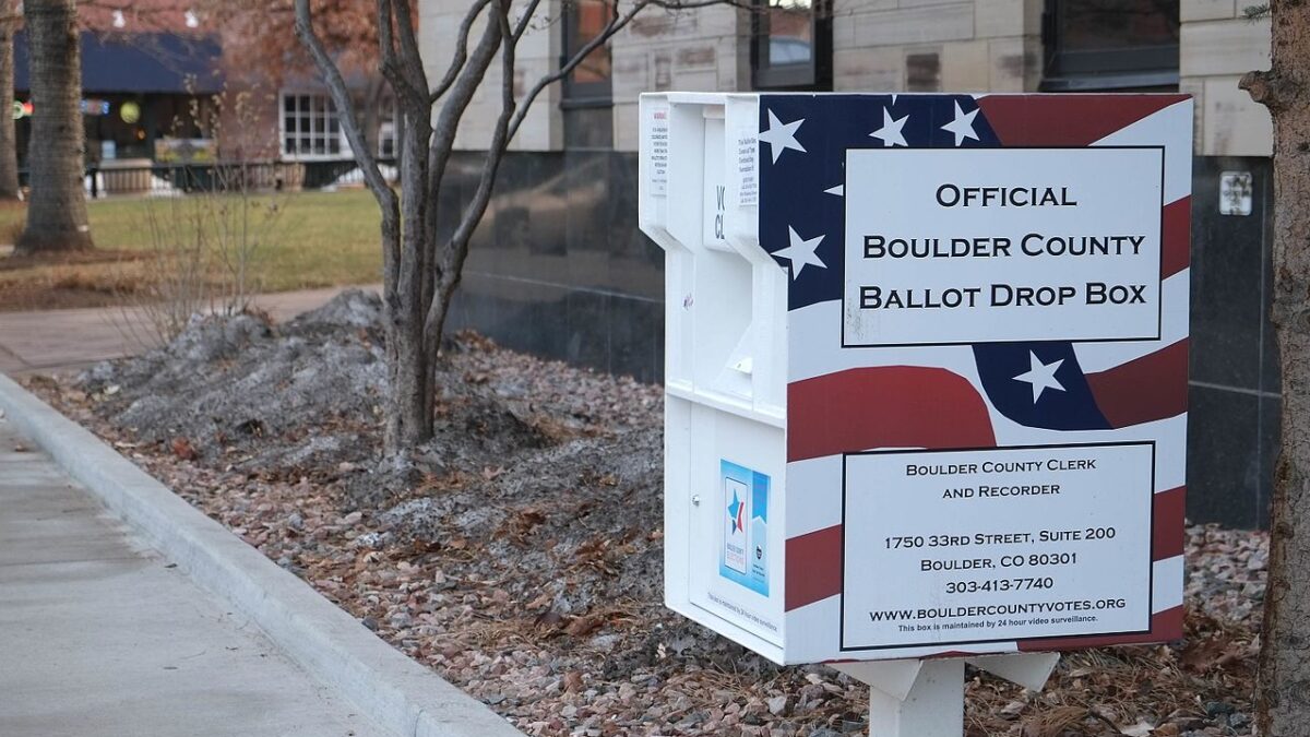 Ballot drop box