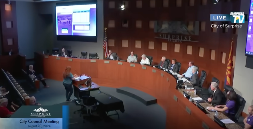 AZ City Repeals Speech Ban That Got Mom Dragged From Meeting