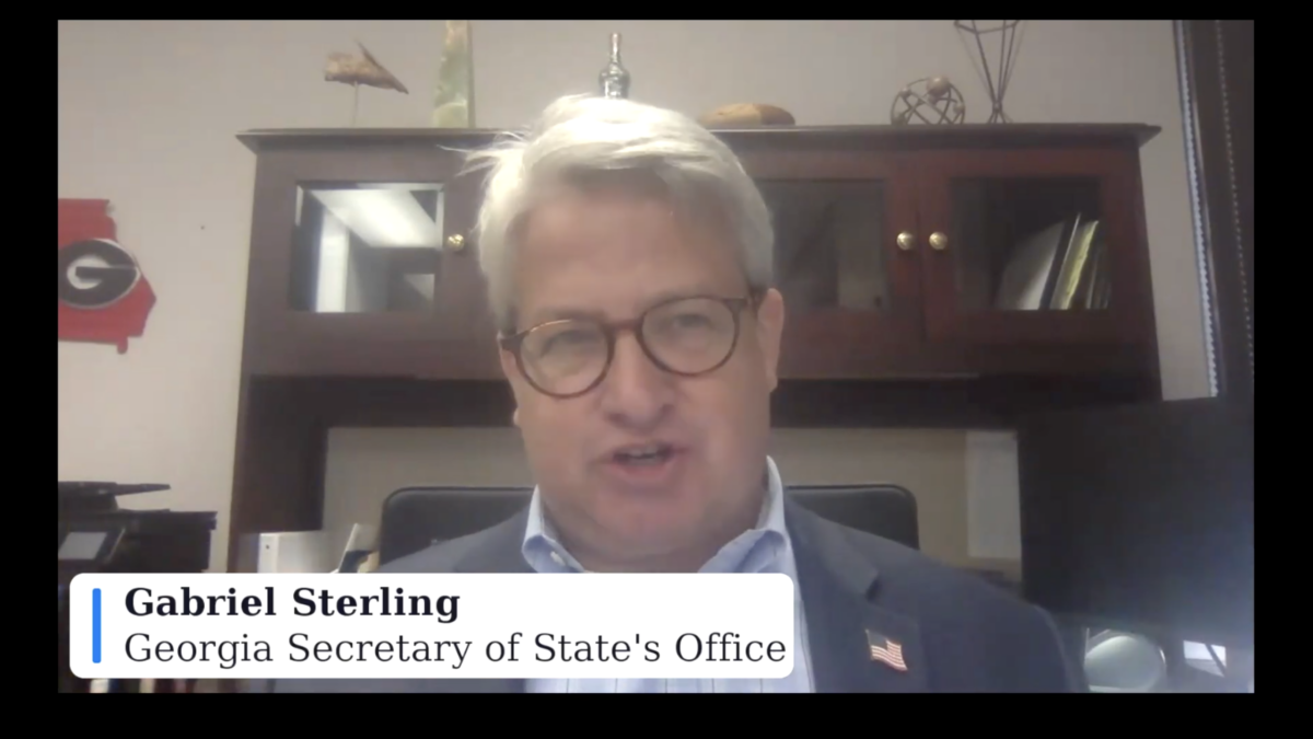 COO of Georgia Secretary of State office Gabe Sterling