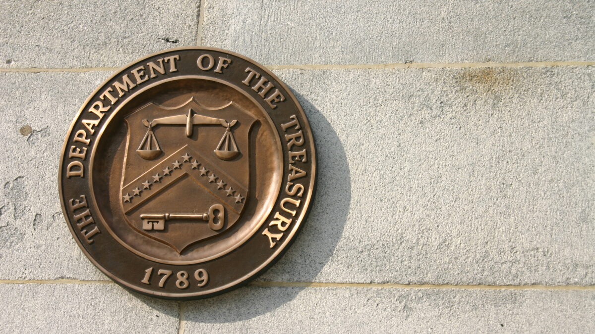 Department of Treasury seal