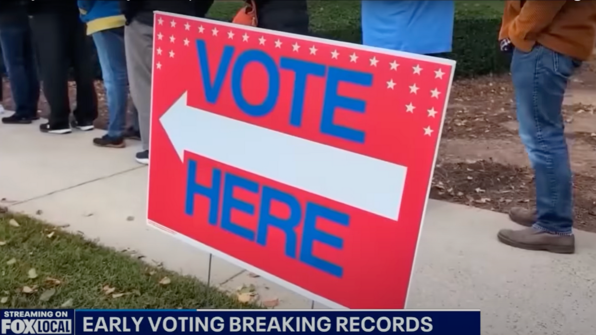 voting sign