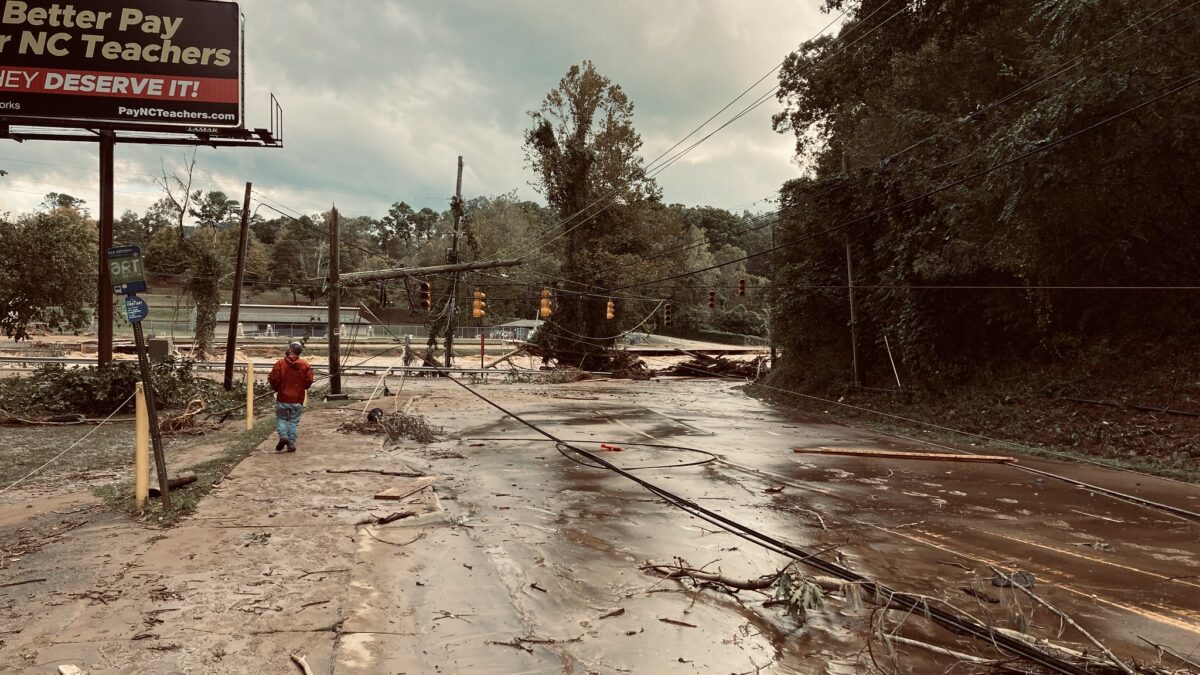 effects of hurricane Helene in NC