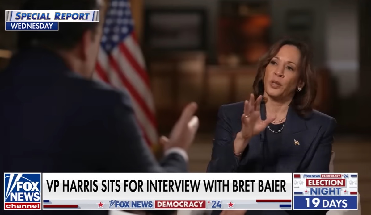 Harris Endorsed Prisoner Sex Changes In Bret Baier’s Fox News Interview