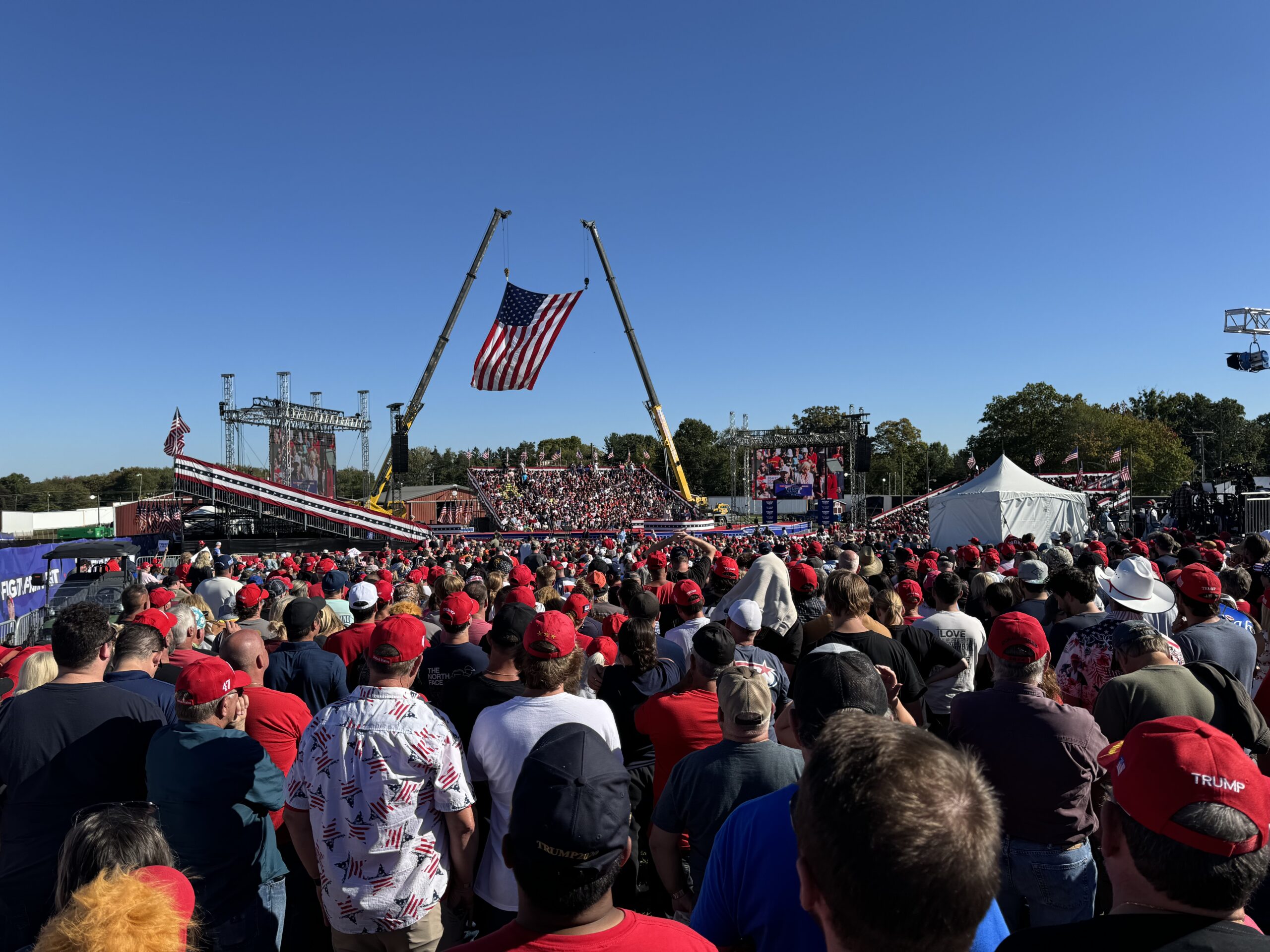 Defiant Trump Returns To Site Of First Assassination Attempt