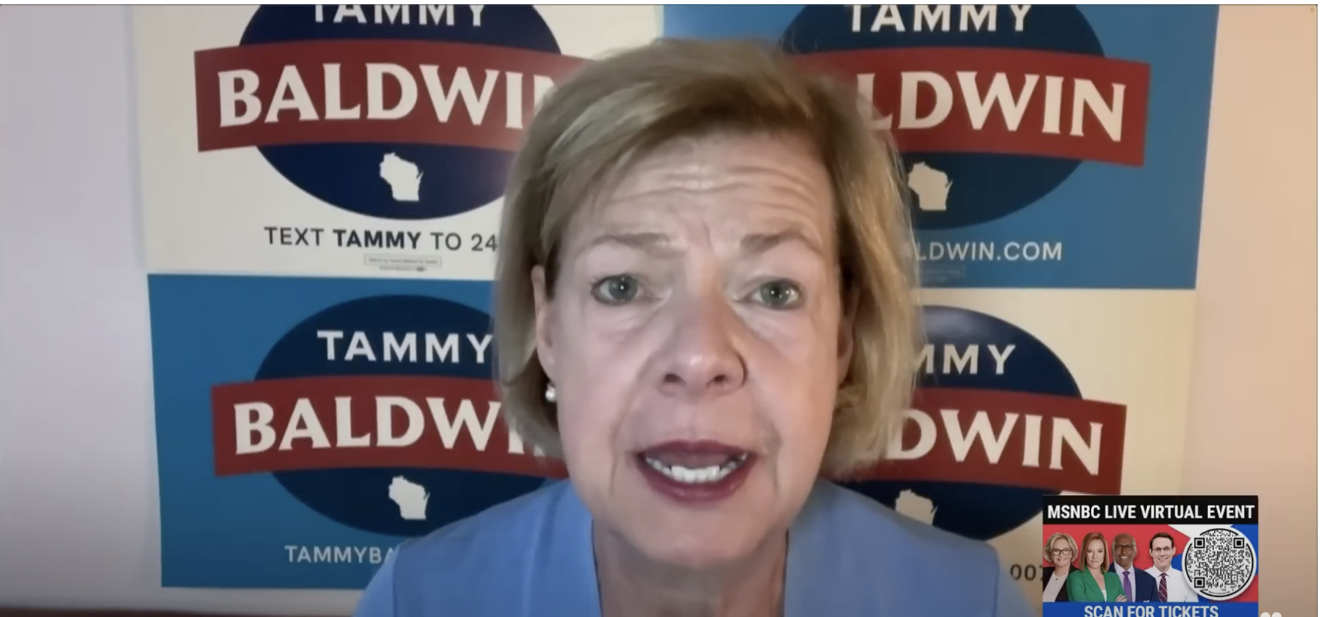 WI Sen. Baldwin Has Sudden Change Of Heart On Trump Voters