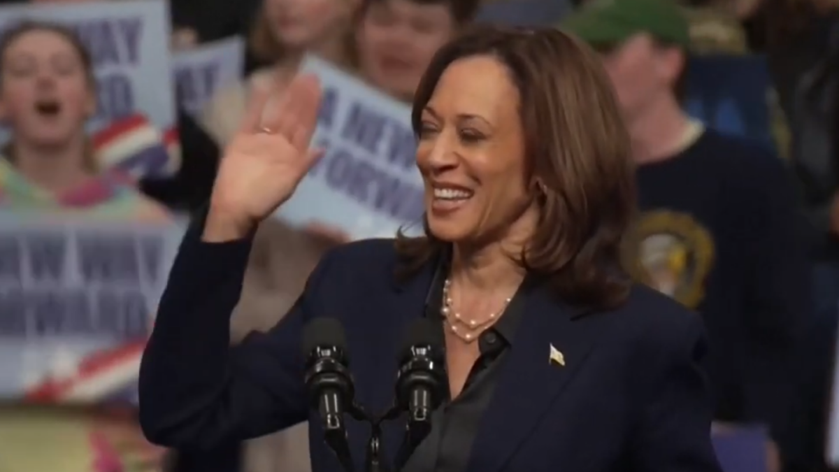 Kamala Harris at rally