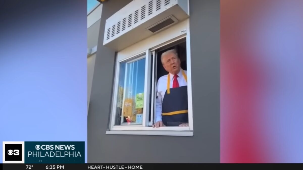 Trump drive thru