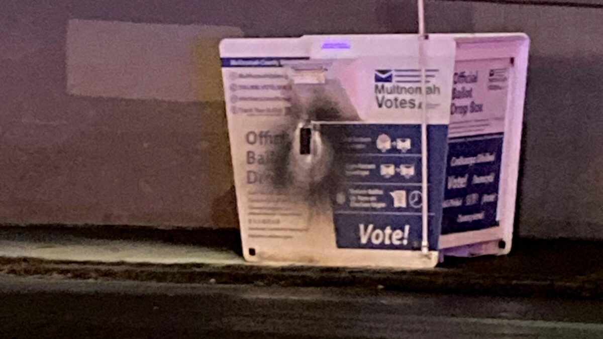 Portland Tells Voters ‘Nothing To See Here’ As Ballots Literally Go Up In Flames