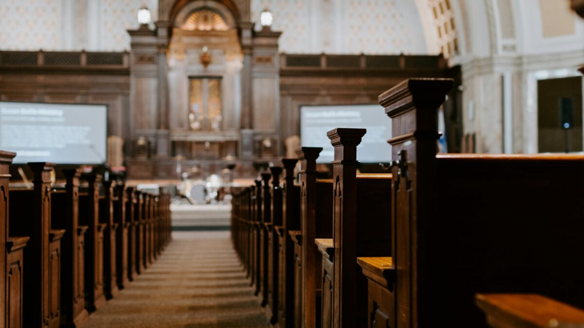 church pews