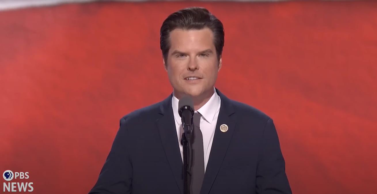 Matt Gaetz Is Just The Man To Take A Wrecking Ball To The DOJ