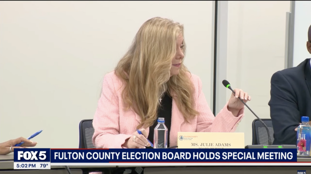 Fulton County Allegedly Skipped Key Election Check