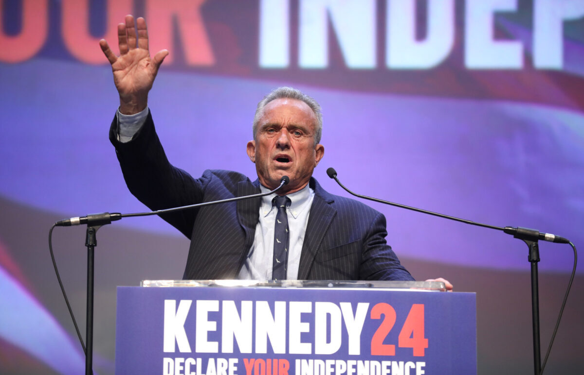 Leftist Dark Money Group Flip-Flops On RFK Jr.