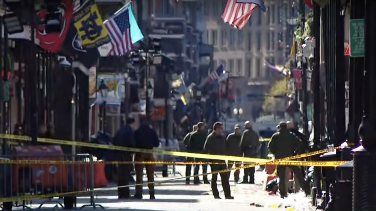 Bourbon Street crime scene