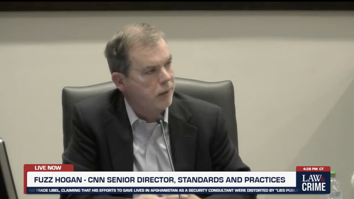 CNN's Fuzz Hogan testifies in CNN defamation suit