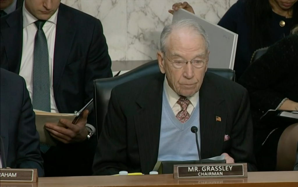 Grassley To Bondi: Ensure DOJ Weaponization ‘Never Happens Again’