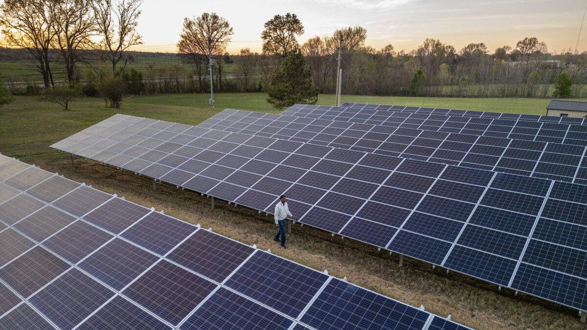 solar farm in Tennessee