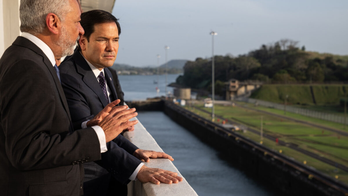 Secretary Marco Rubio participates in a tour of Miraflores Locks in Panama City, Panama, February 2, 2025. (Official State Department photo by Freddie Everett)