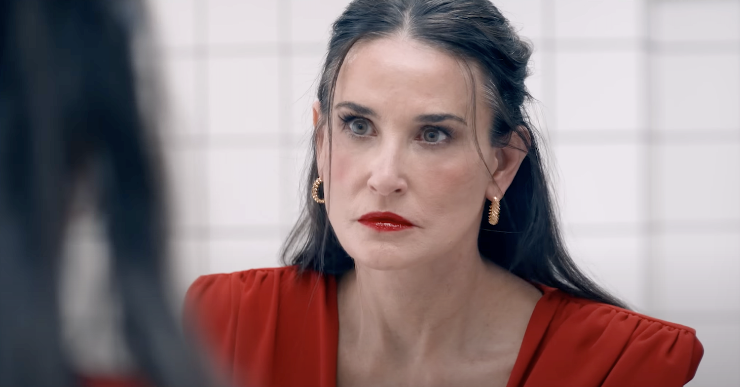 Demi Moore Blasts Beauty Standards While Chasing Them Herself