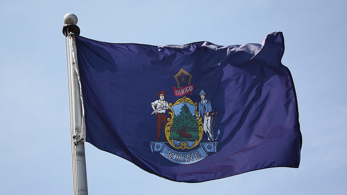 Maine state flag