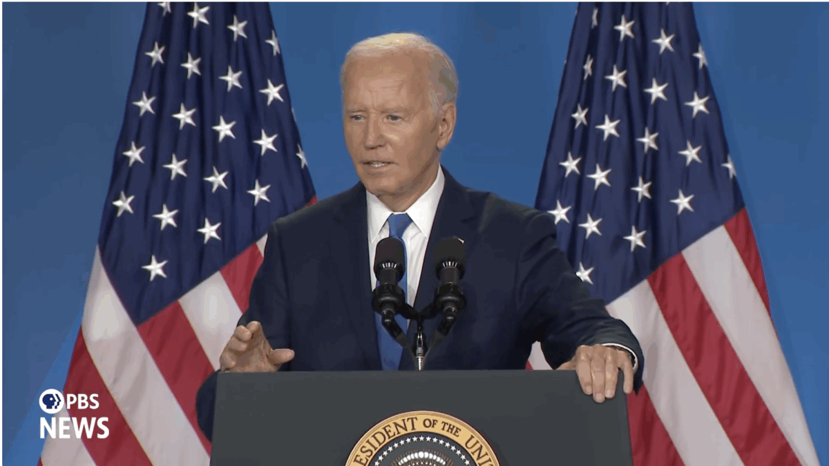 President Biden questioned about his declining mental acuity.