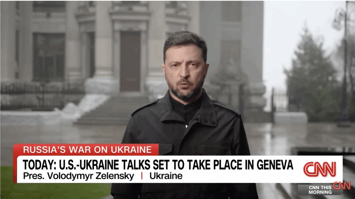 Ukraine President Volodymyr Zelensky speaks about progress in a peace deal to end the Russia-Ukraine War.