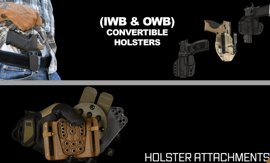 holster options from the G-Code website 