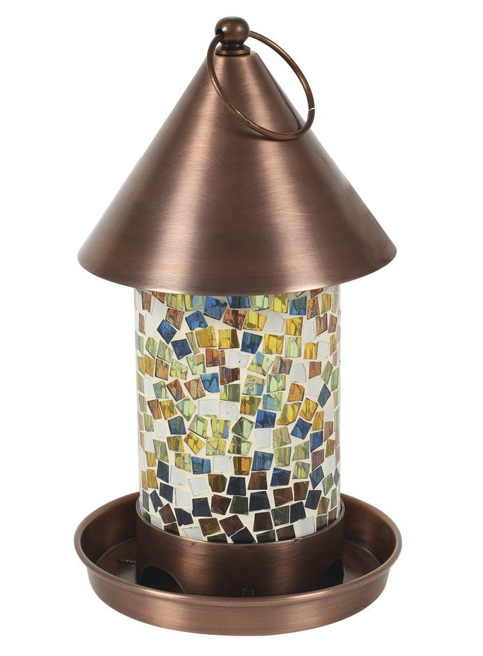 mosaic bird feeder