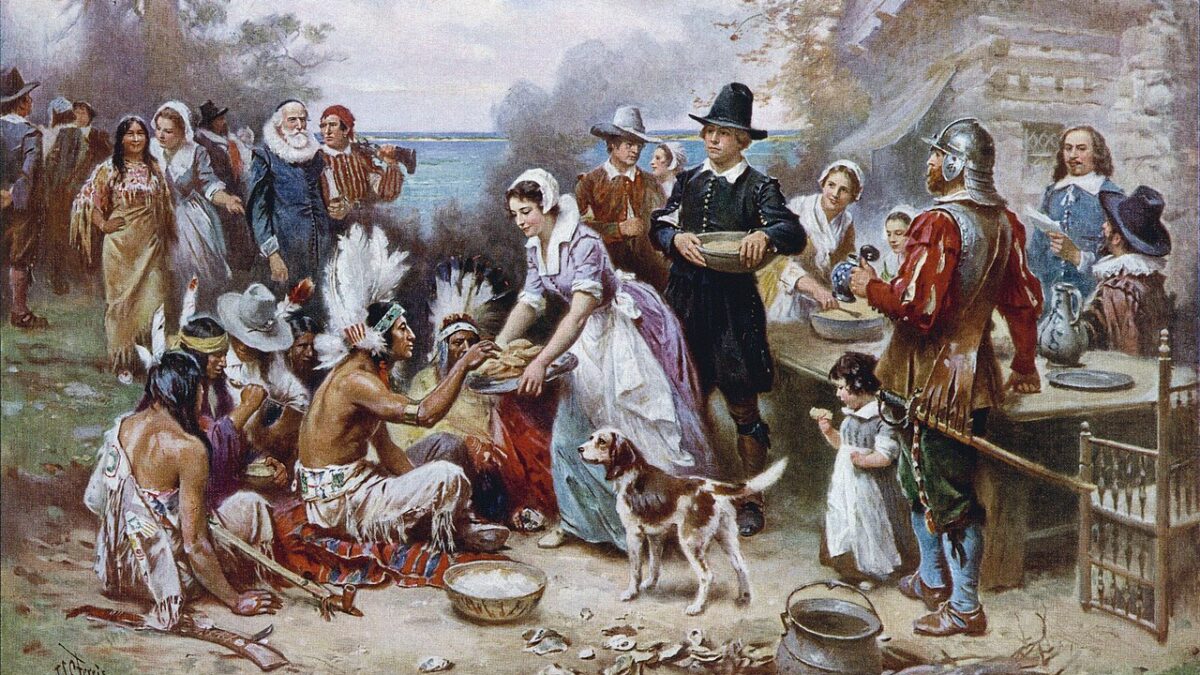 The first Thanksgiving