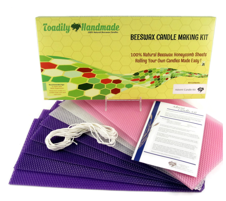 beeswax candlemaking set