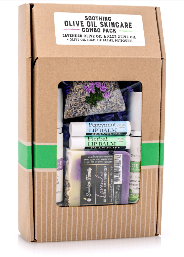 oilve oil skin care gift pack