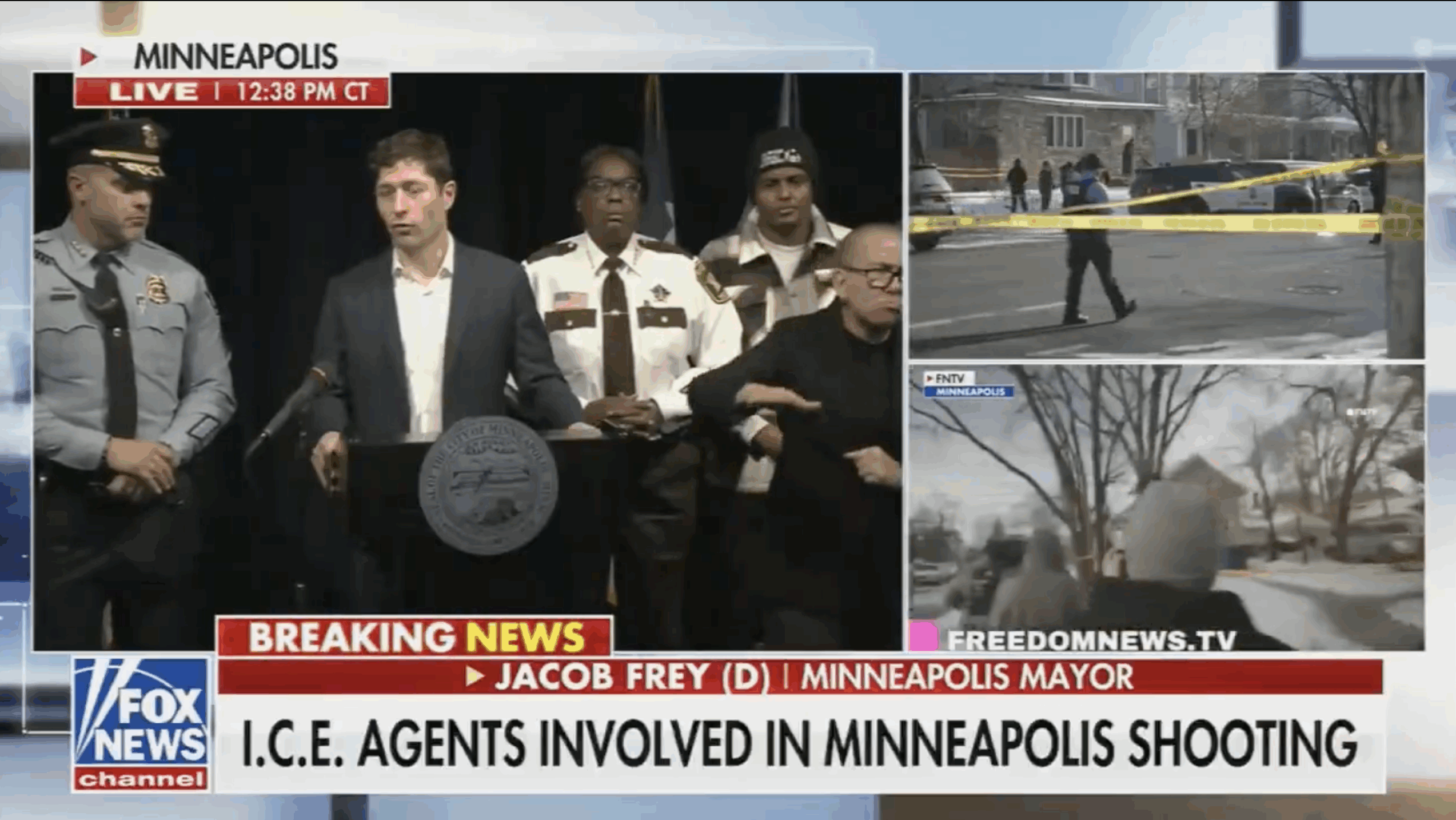 Minneapolis Mayor Blames ICE For Car-Ramming Attack On Immigration Enforcement Officers