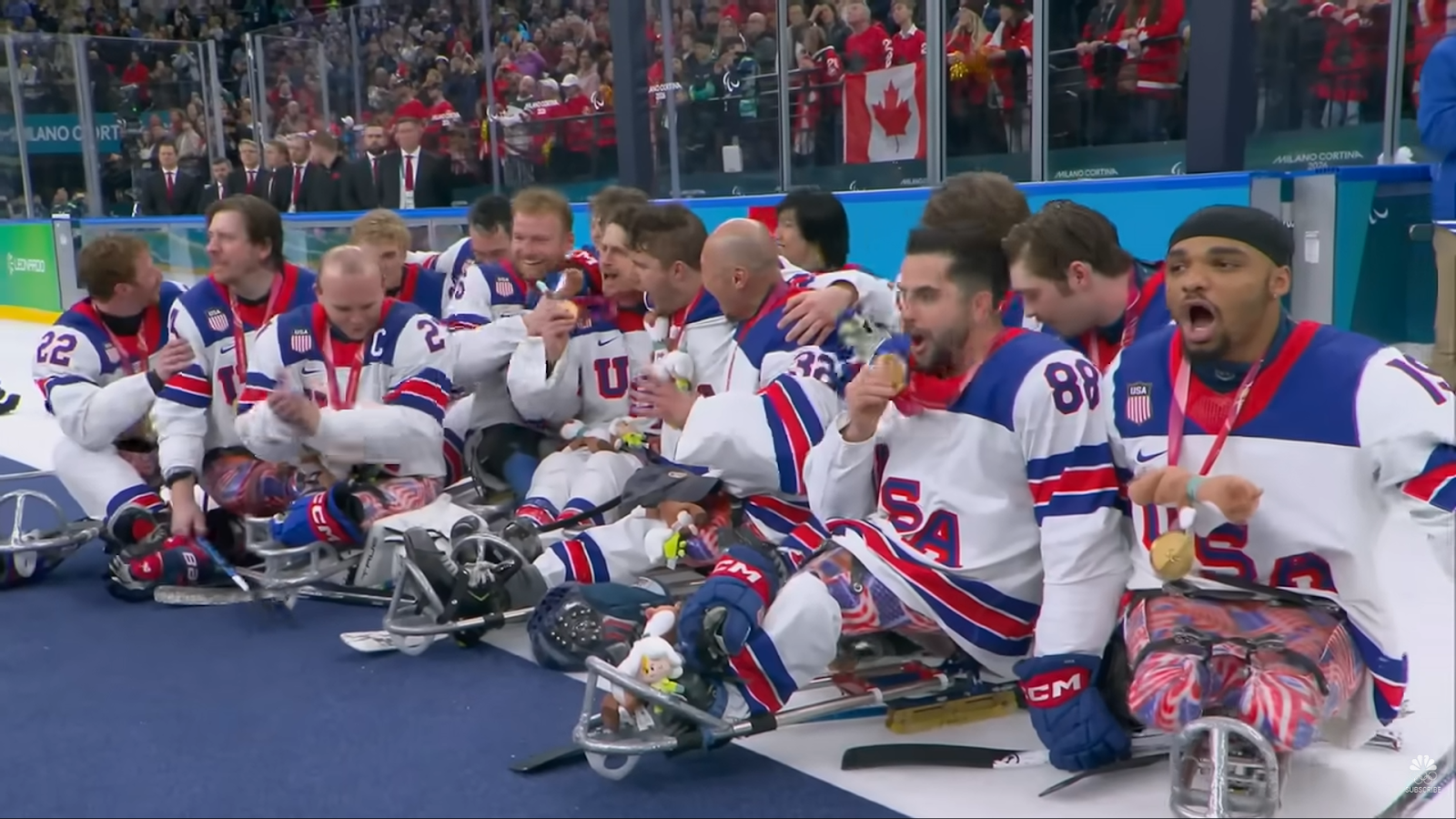Team USA Humiliates Canada In Sled Hockey, World Baseball Matchups