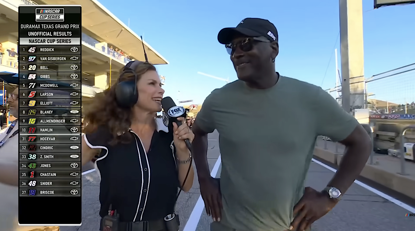 With Tyler Reddick’s NASCAR Hot Streak, Michael Jordan Is Still Winning Pro Sports