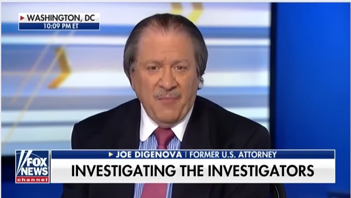 Russiagate Czar Joe DiGenova Is The Best And Last Chance For Accountability