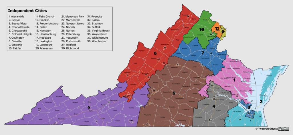virginia district map