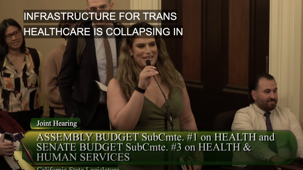 California Tries To Save Pediatric Trans Industry Because It's Dying
