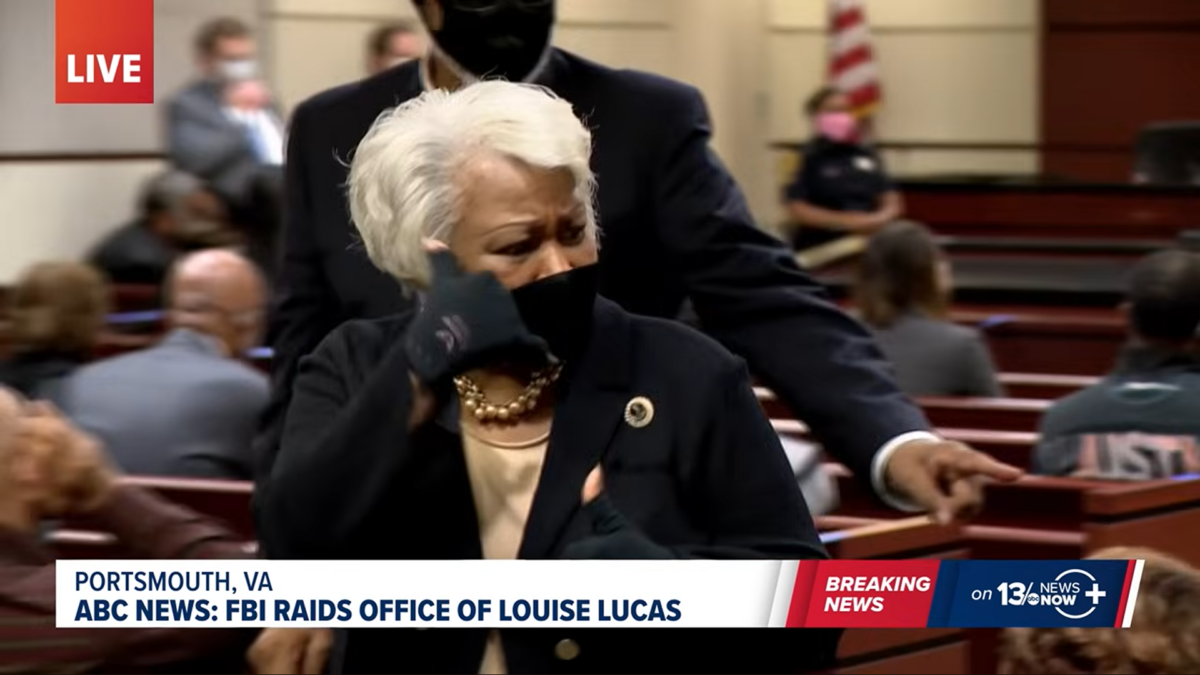 Louise Lucas telling someone to call her.