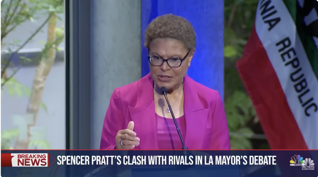 Complaint Accuses L.A. Mayor Of ‘Blatant Electioneering’ Complaint Accuses L.A. Mayor Of ‘Blatant Electioneering’