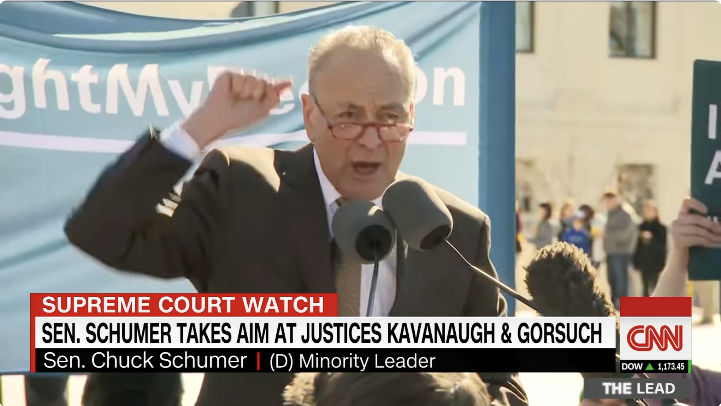 thefederalist.com - M.D. Kittle - Swatting At Justice's Home Is Latest 'Hit' From Schumer 'Whirlwind